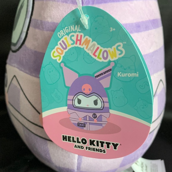 NWT Sanrio Kuromi Squishmallow Tokyo Speed Anime Hello Kitty My Melody - Picture 5 of 5